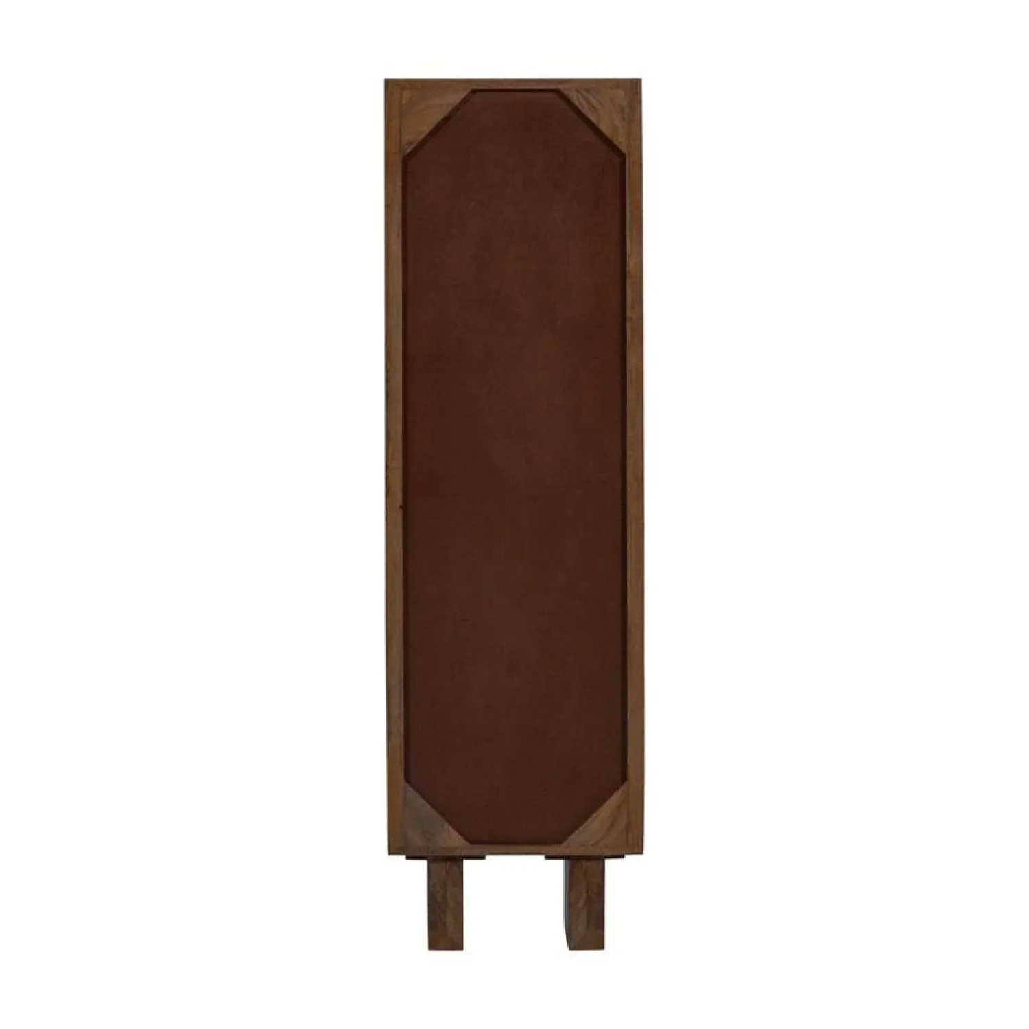 WOOOD Wandkasten|Industriele Kasten|Kella 1-deurs kast mangohout bruin 40cm