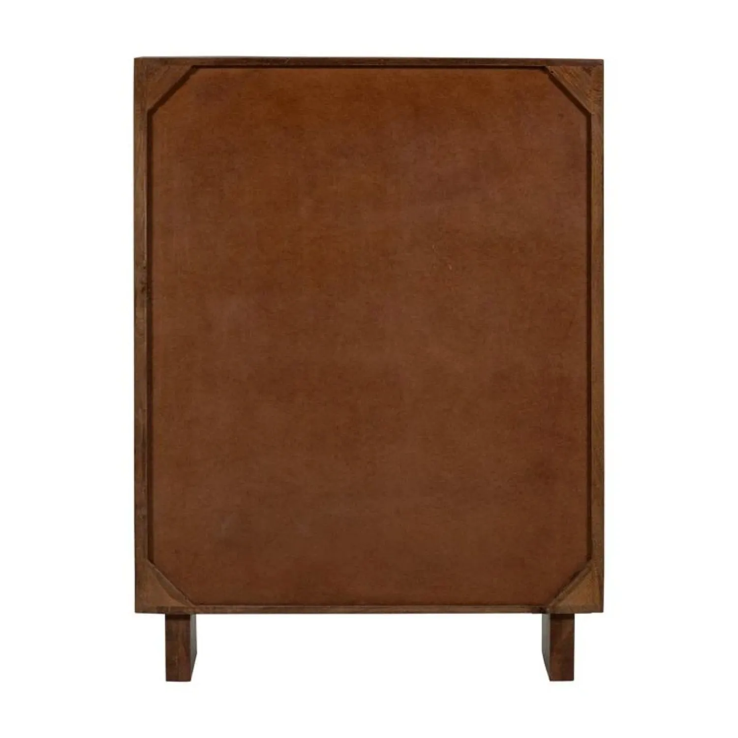 WOOOD Wandkasten|Industriele Kasten|Kella 2-deurs kast mangohout bruin 100cm