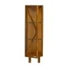 WOOOD Wandkasten|Industriele Kasten|Kella 1-deurs kast mangohout naturel 40cm