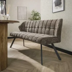 Kalfort Eetkamerbanken|Eetkamerbanken|Kelly eetkamerbank hoven Taupe