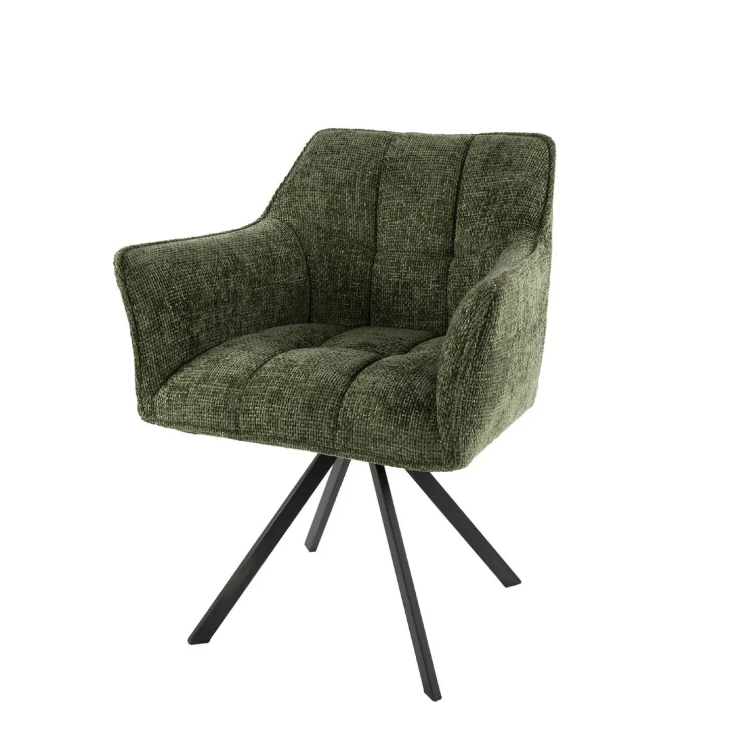Kalfort Eetkamerstoelen|Kelly Eetkamerstoel Hoven groen