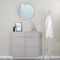 Redin Design Kapstokken|Kendall Vrijstaande kapstok Taupe 40cm