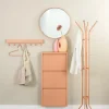 Redin Design Kapstokken|Kendall Vrijstaande kapstok Terracotta 40cm