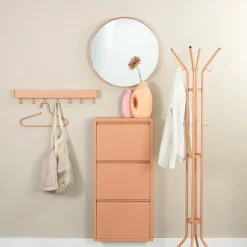 Redin Design Kapstokken|Kendall Vrijstaande kapstok Terracotta 40cm