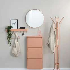 Redin Design Kapstokken|Kendall Vrijstaande kapstok Terracotta 40cm