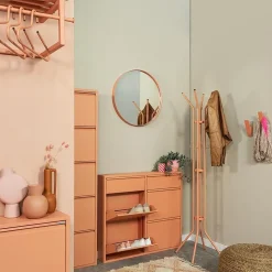 Redin Design Kapstokken|Kendall Vrijstaande kapstok Terracotta 40cm