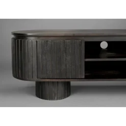 Dutchbone Industriele Kasten|Tv Meubels|Kenji Tv meubel Bruin 140cm