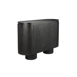 Dutchbone Wandkasten|Industriele Kasten|Kenji Wandkast Bruin 110cm