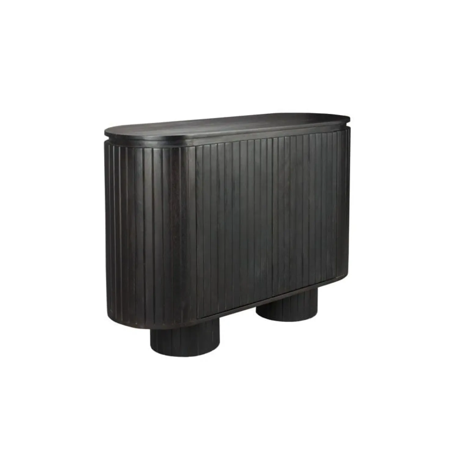 Dutchbone Wandkasten|Industriele Kasten|Kenji Wandkast Bruin 110cm