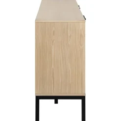 Nordhavn Dressoirs|Industriele Kasten|Kestel Dressoir Naturel 180cm