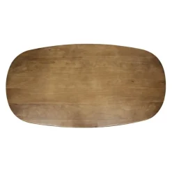 Kalfort Eettafels|Kevin Eettafel deens ovaal Mangohout 180cm