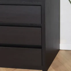Maison Madera Dressoirs|Industriele Kasten|Kiara Dressoir Klein Zwart 212cm