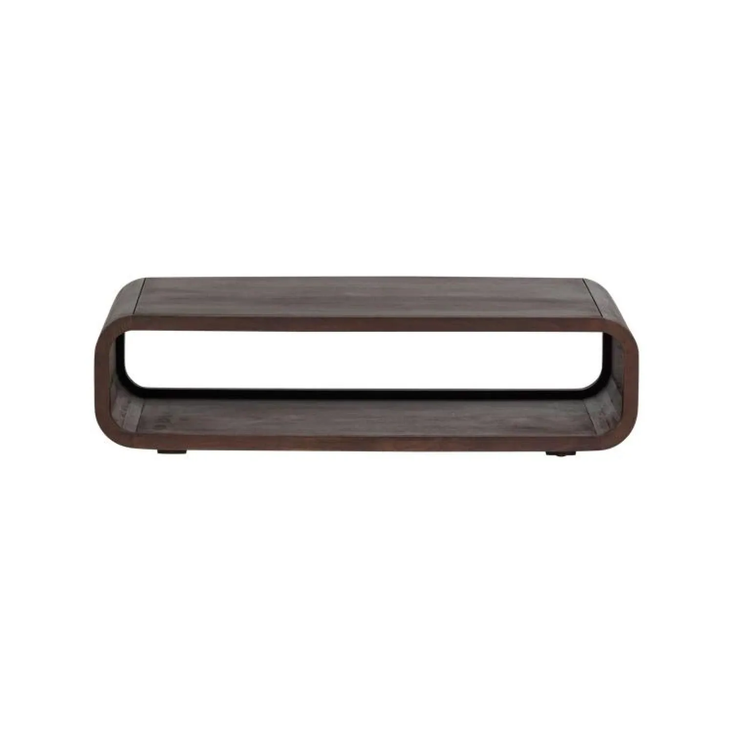 WOOOD Salontafels|Kinu Salontafel Mangohout Donkerbruin 120cm