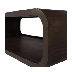 WOOOD Salontafels|Kinu Salontafel Mangohout Donkerbruin 120cm