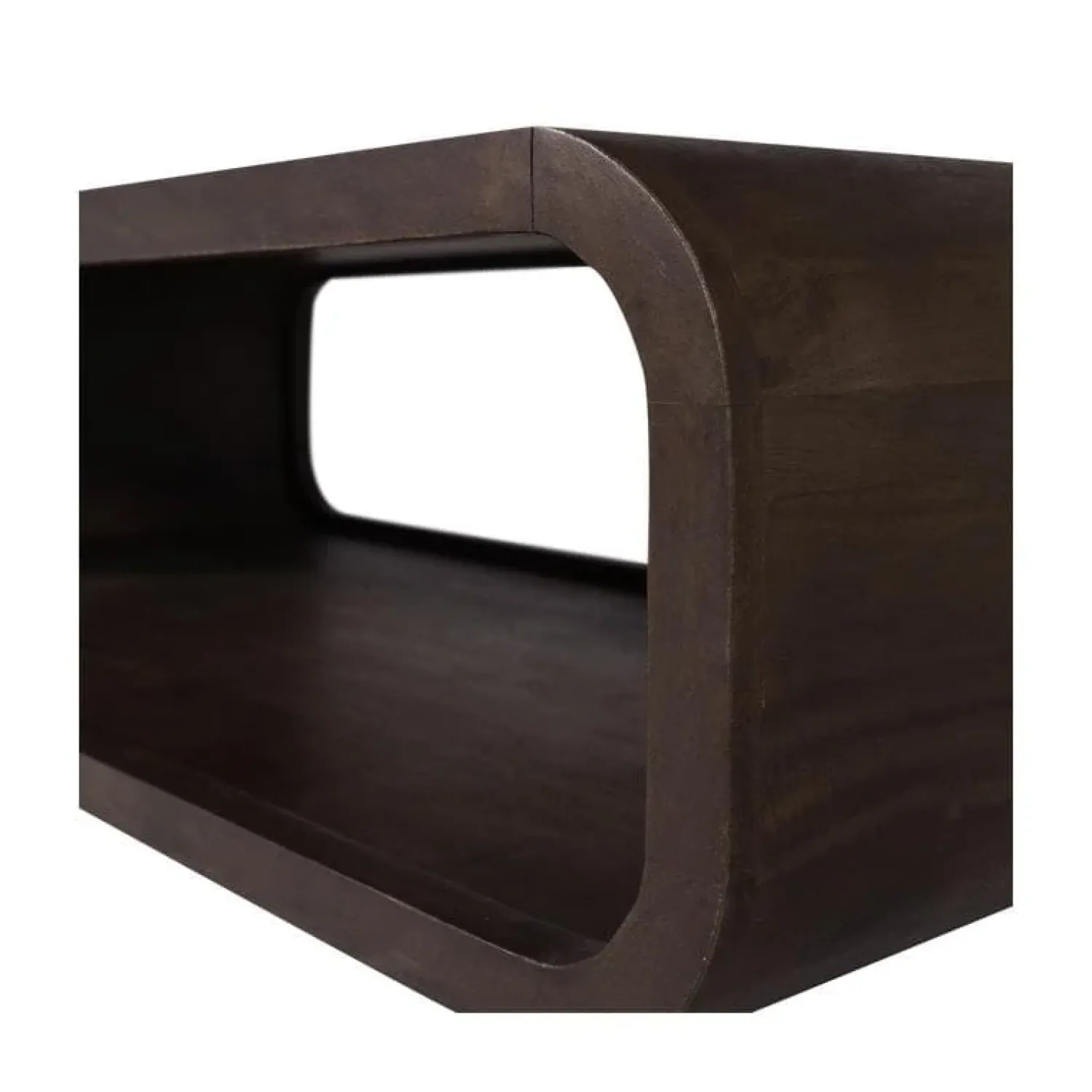 WOOOD Salontafels|Kinu Salontafel Mangohout Donkerbruin 120cm