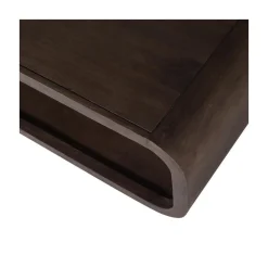 WOOOD Salontafels|Kinu Salontafel Mangohout Donkerbruin 120cm