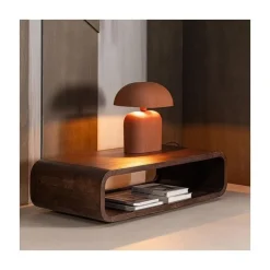 WOOOD Salontafels|Kinu Salontafel Mangohout Donkerbruin 120cm