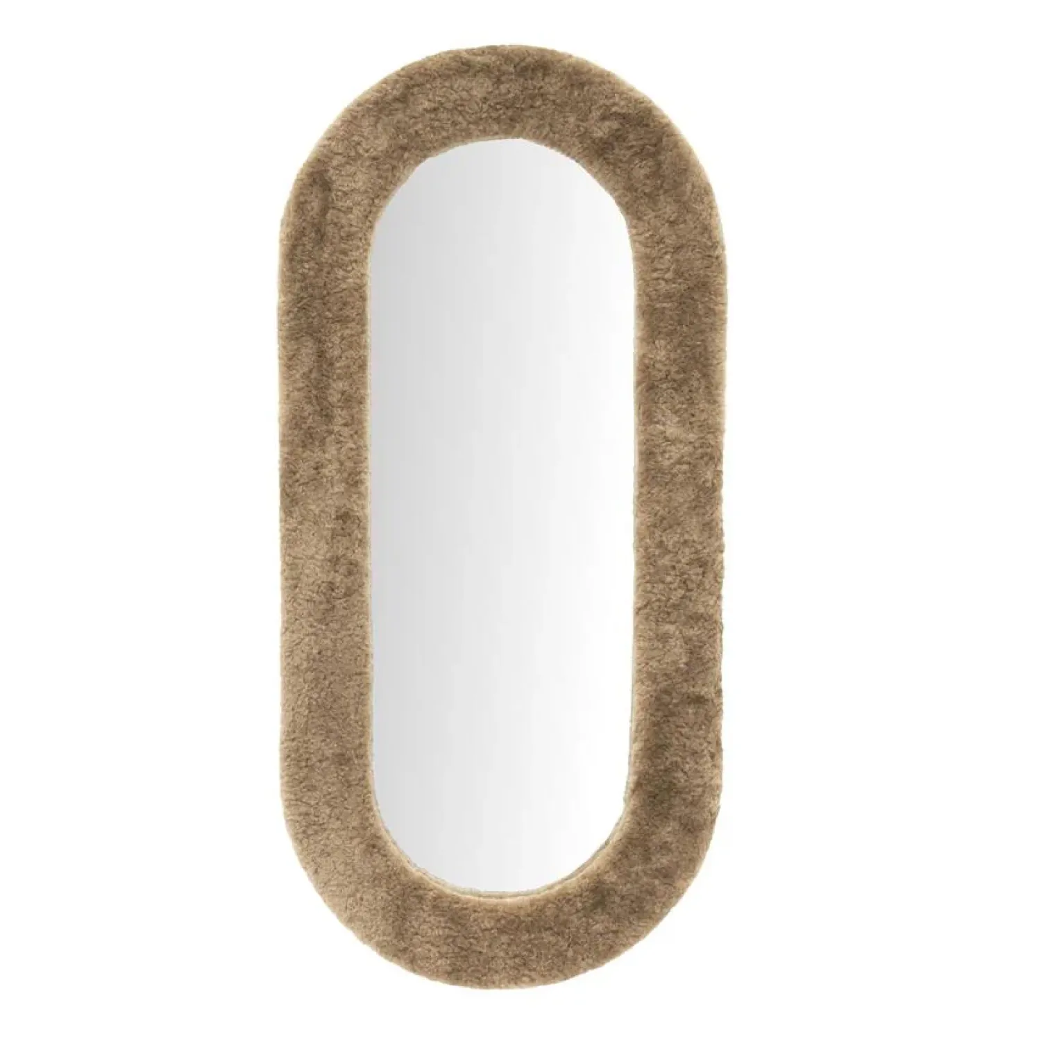 By Boo Spiegels|Kiss Spiegel large Bruin 60cm