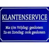 Cavetown Metalen Borden|Klantenservice - metalen bord