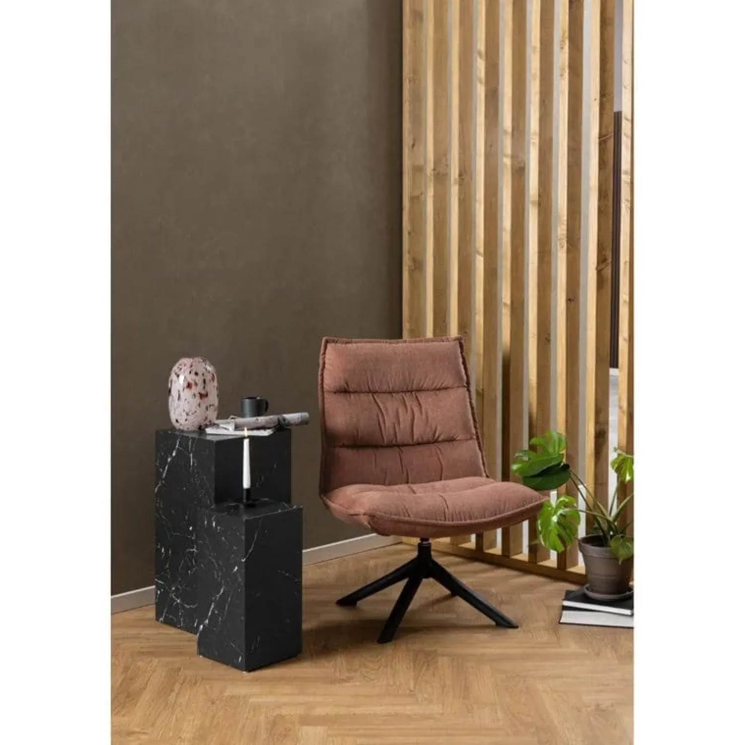 Nordhavn Fauteuils|Klyne Fauteuil Bruin Stof