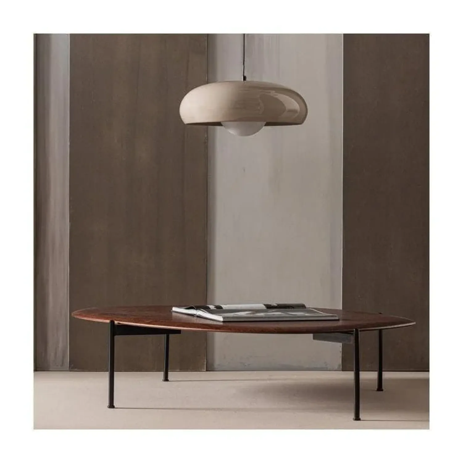 WOOOD Salontafels|Kota Salontafel Organisch Bruin 121cm