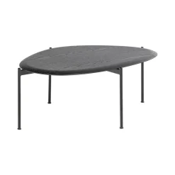 WOOOD Salontafels|Kota Salontafel Organisch Zwart 92cm