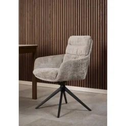 Nordhavn Eetkamerstoelen|Kovik Eetkamerstoel Grijs