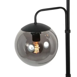 Steinmex Vloerlampen|Kyle 3-lichts Vloerlamp Smoke