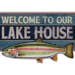 Metal Signs Metalen Borden|Lake House - metalen bord