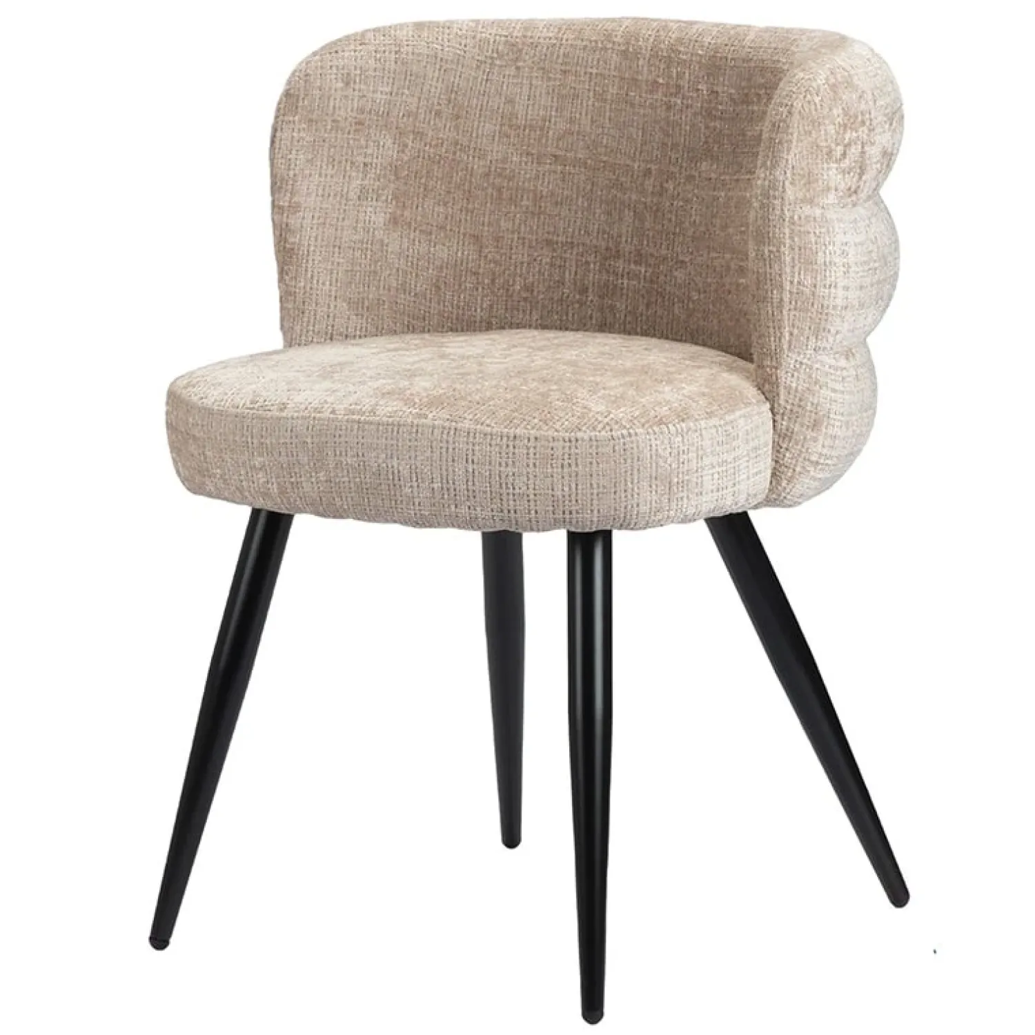 Pole to Pole Eetkamerstoelen|Lara Eetkamerstoel Crème