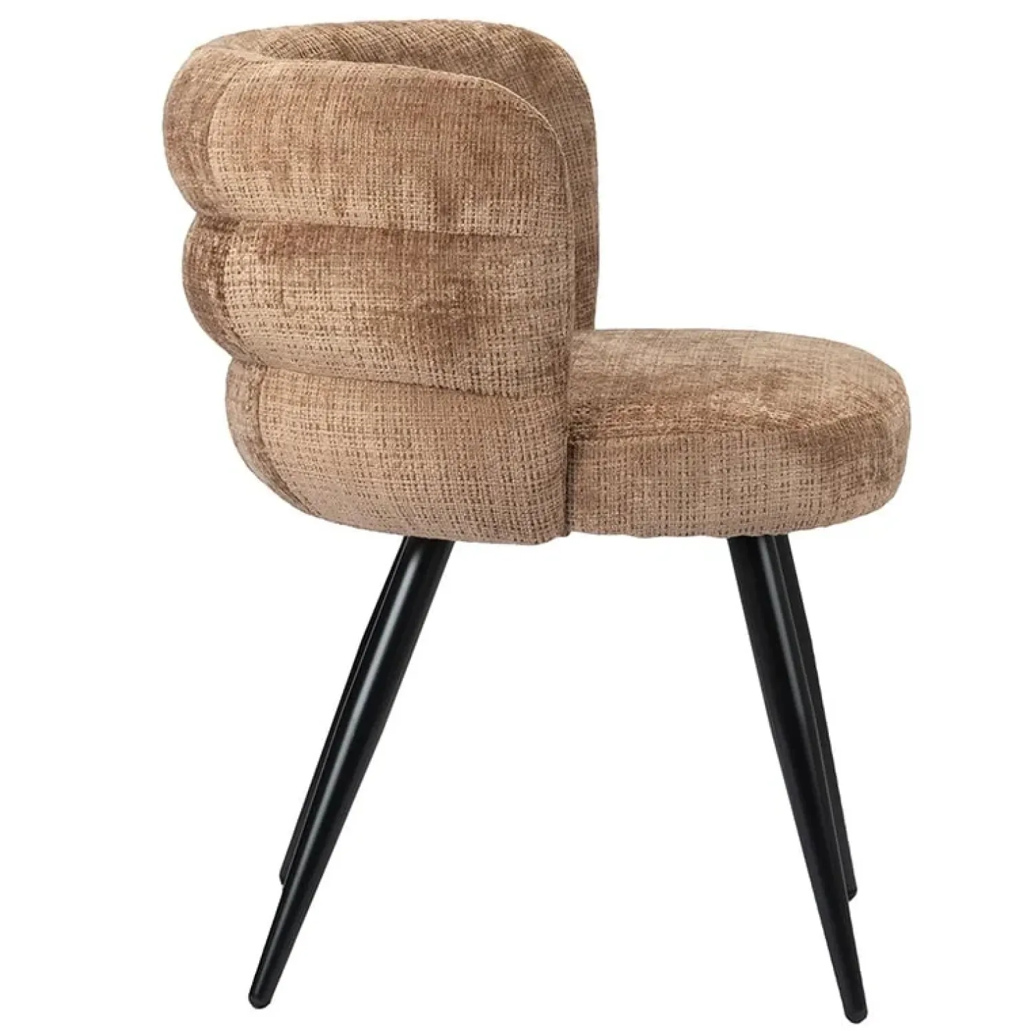 Pole to Pole Eetkamerstoelen|Lara Eetkamerstoel Karamel