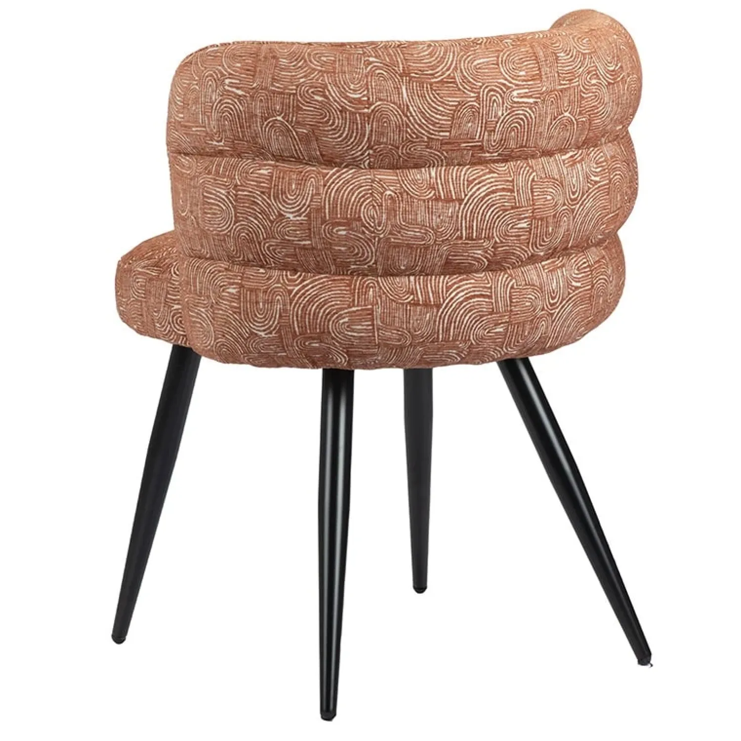 Pole to Pole Eetkamerstoelen|Lara Eetkamerstoel Safiya Terracotta
