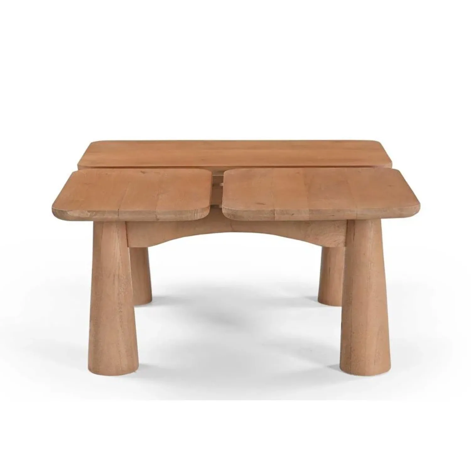 Furndea Salontafels|Laro Salontafel naturel Mangohout 80 cm