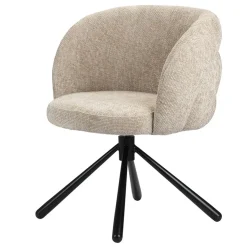 Pole to Pole Eetkamerstoelen|Laura Eetkamerstoel Latte