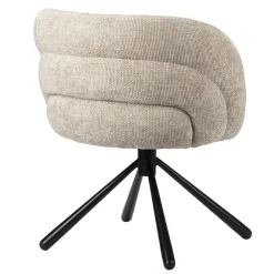 Pole to Pole Eetkamerstoelen|Laura Eetkamerstoel Latte