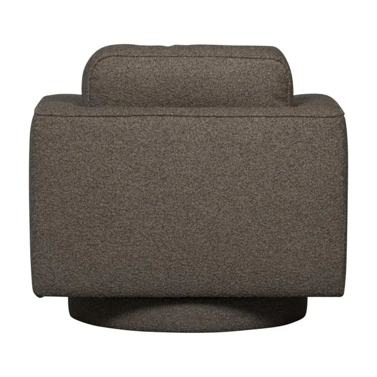 vtwonen Fauteuils|Lazy Draaifauteuil bouclé antraciet