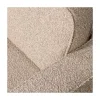 vtwonen Fauteuils|Lazy Draaifauteuil bouclé naturel
