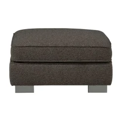 vtwonen Hockers|Lazy Hocker bouclé antraciet