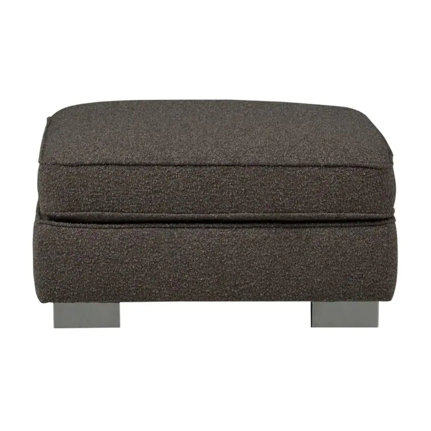 vtwonen Hockers|Lazy Hocker bouclé antraciet