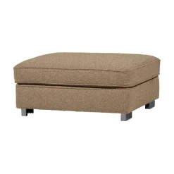 vtwonen Hockers|Lazy Hocker bouclé bruin