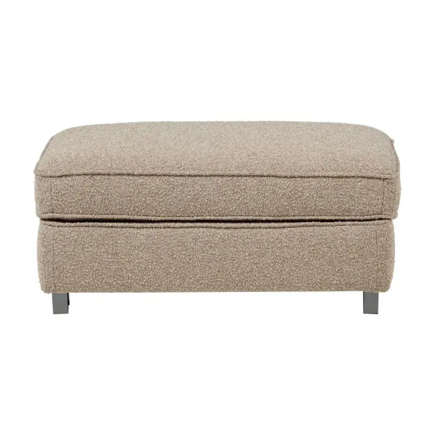 vtwonen Hockers|Lazy Hocker bouclé naturel