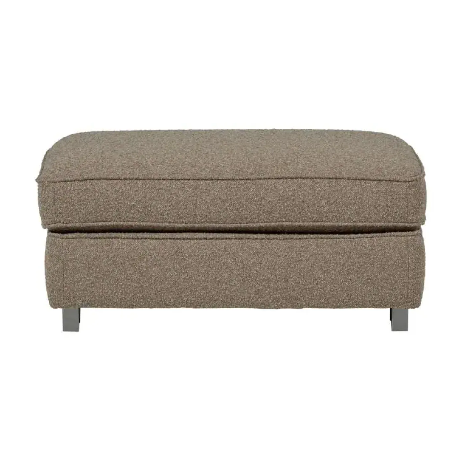 vtwonen Hockers|Lazy Hocker bouclé zand
