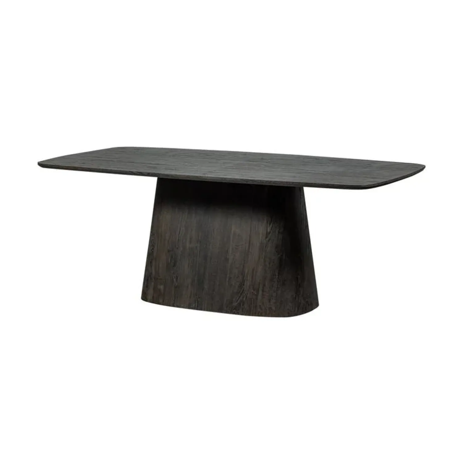 WOOOD Eettafels|Leah Eettafel MDF donkerbruin 200cm