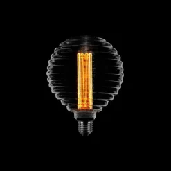 Trading Lighting Led Verlichting En Led Lampen|Led lamp Kooldraad Ribbel 12cm E27 Smoke 3 standen