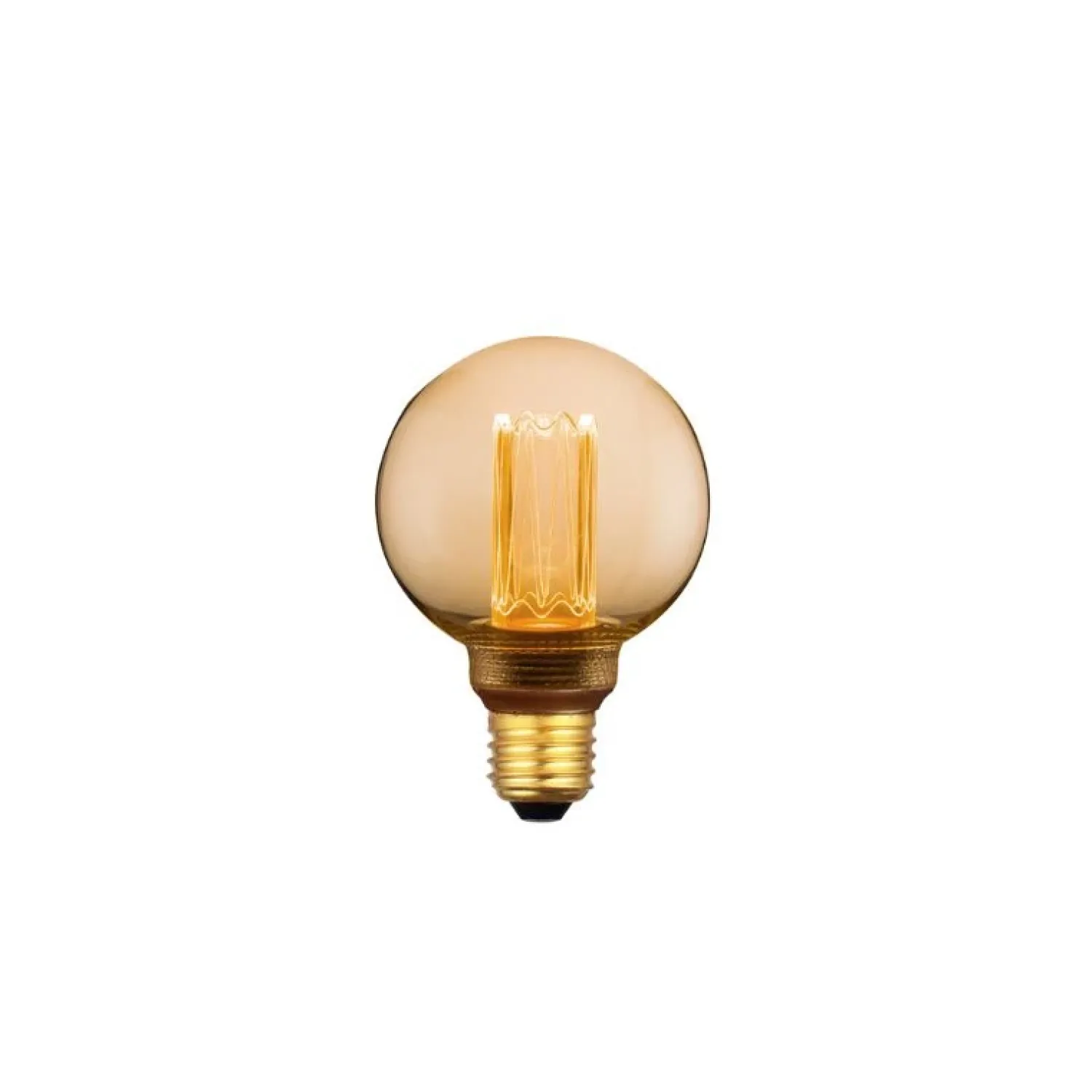 Trading Lighting Led Verlichting En Led Lampen|Led lamp Kooldraad Rond 8cm E27 Amber 3 standen