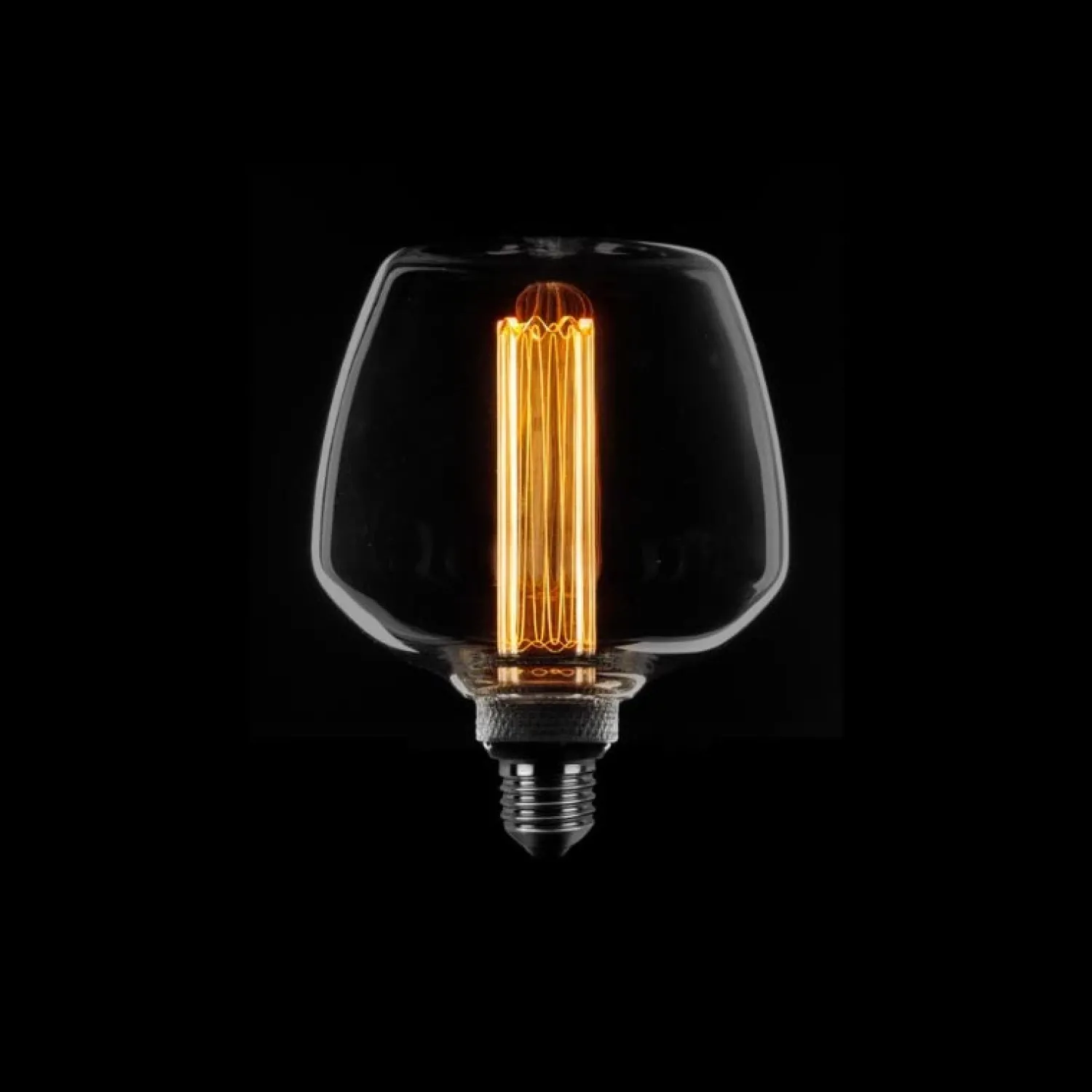 Trading Lighting Led Verlichting En Led Lampen|Led lamp Kooldraad Uniek breed 13cm E27 Smoke 3 standen