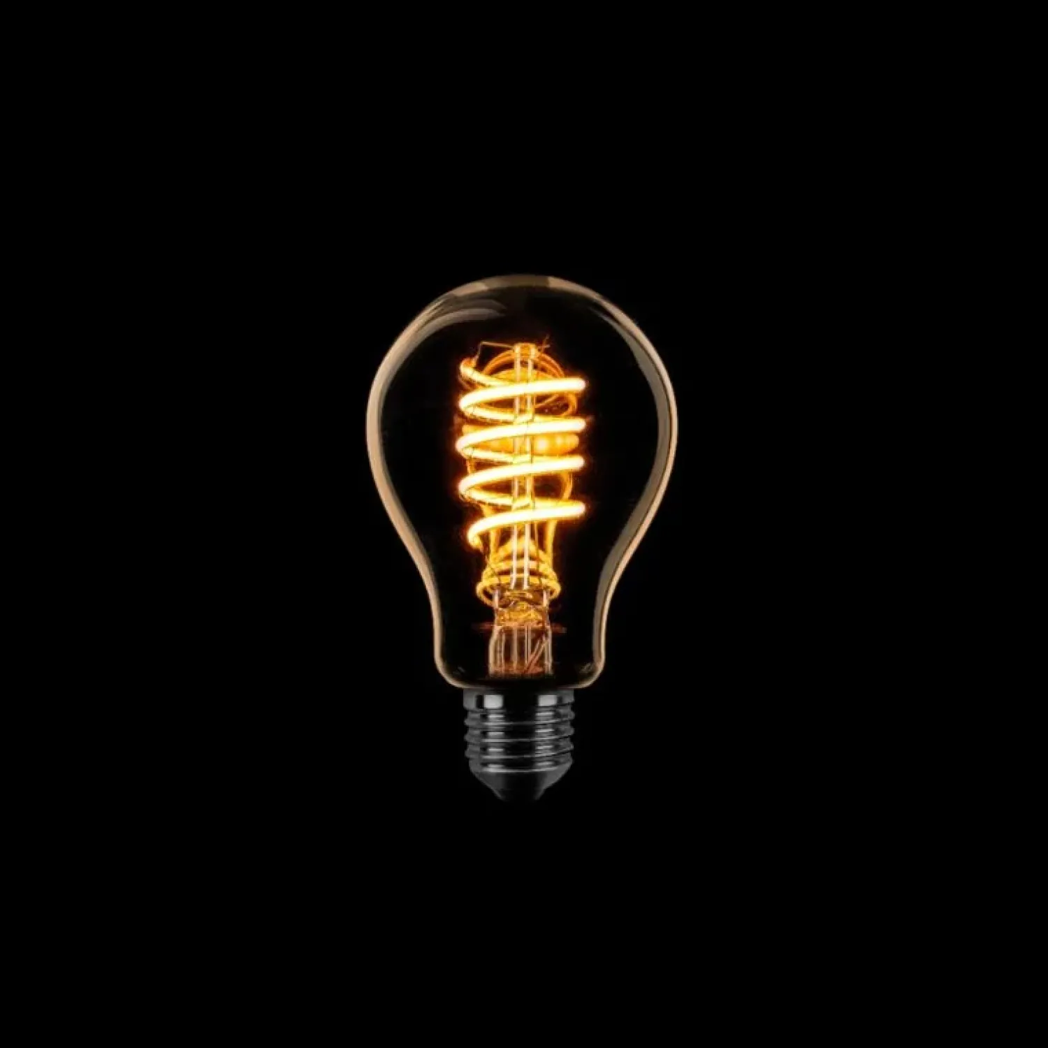 Trading Lighting Led Verlichting En Led Lampen|Led lamp Spiraal Dimtone peer E27 Gold