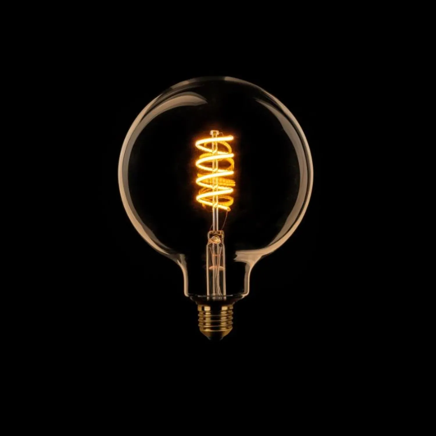 Trading Lighting Led Verlichting En Led Lampen|Led lamp Spiraal Dimtone 3 standen rond E27 12,5cm Gold