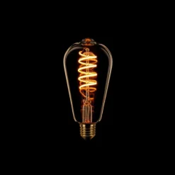 Trading Lighting Led Verlichting En Led Lampen|Led lamp Spiraal Druppel E27 Gold