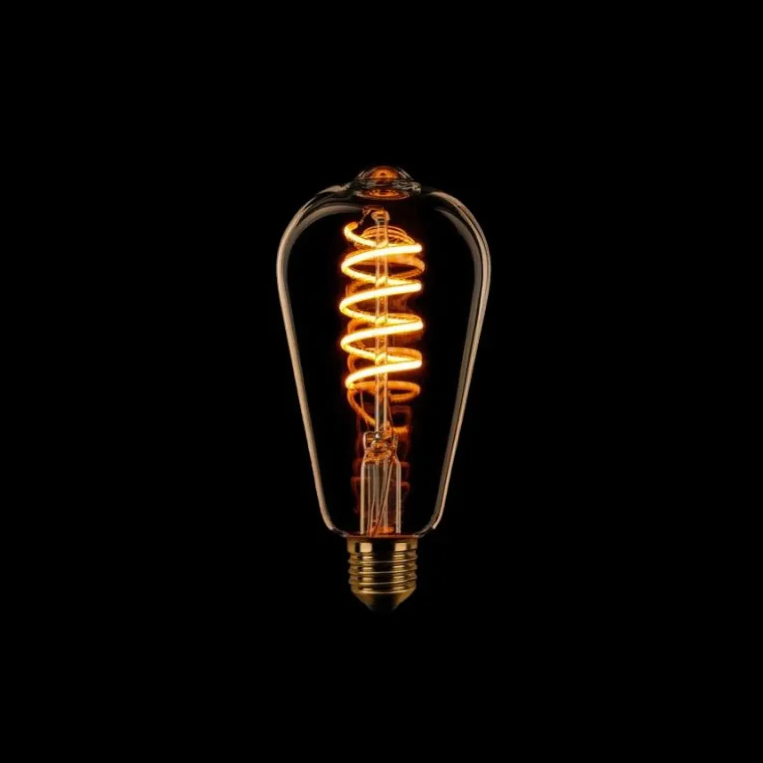Trading Lighting Led Verlichting En Led Lampen|Led lamp Spiraal Druppel E27 Gold